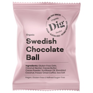 Dig Organic Chocolate Ball 25 g produkt bild