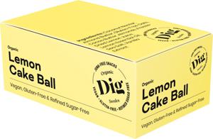 Dig Organic Lemon Cake Ball 16 st produkt bild