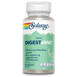 Solaray Digestaway 60 kapsler produktbillede