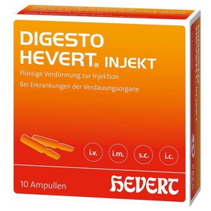 DIGESTO HEVERT INJEKT 10X2 ml Ampullen Produktbild
