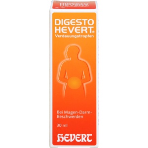 DIGESTO Hevert Verdauungstropfen Produktbild