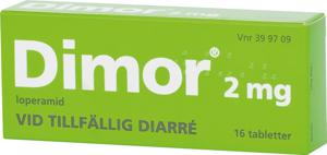 Dimor, filmdragerad tablett 2 mg 16 st produkt bild