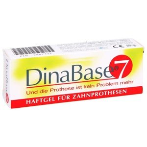 DINABASE 7 Haftgel für Zahnprothesen 1 St Produktbild