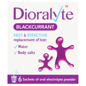 Dioralyte Sachets in Blackcurrant Flavour product image