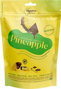 Dippies Fruit Dips Ananas Torkad Frukt 100g produkt bild