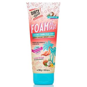 Dirty Works Foam At Last Coconut Foaming Sugar Scrub 250 g produkt bild