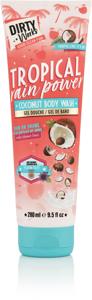 Dirty Works Tropical Rain Power Coconut Body Wash 280 ml produkt bild