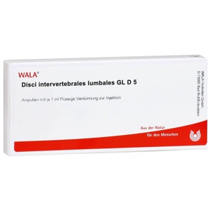 DISCI intervertebrales lumbales GL D 5 Ampullen Produktbild
