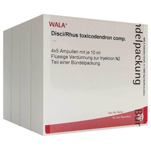Disci / Rhus toxicodendron comp. Ampullen, 20X10 ml Ampullen Produktbild