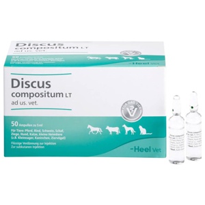 DISCUS compositum LT ad us.vet.Ampullen Produktbild