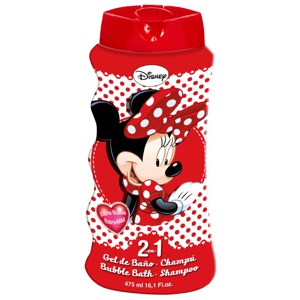 Depend 2-in-1 Minnie Mouse Bubble Bath & Shampoo 475 ml produkt bild