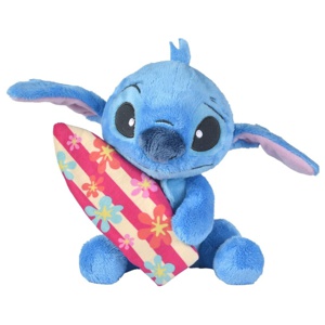6315877006NPB - Disney Stitch med Surfbräda - Disney Stitch Gosedjur med Surfbräda, 25 cm, Från 0 månader produkt bild