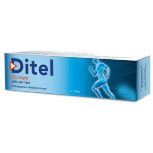 DITEL GEEL 23,2 MG/G 100 g toote pilt