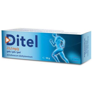 DITEL GEEL 23,2 MG/G 50 g toote pilt