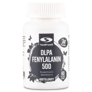 DLPA Fenylalanin 500 60 kapsler produktbillede