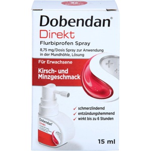 DOBENDAN Direkt Flurbiprofen Spray 8,75mg/Dos.Mund Produktbild