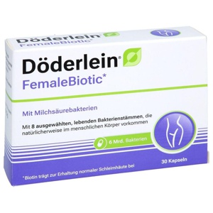DÖDERLEIN Female Biotic m.Milchsäurebakterien Kps. Produktbild