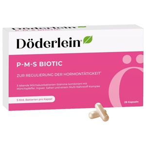 DÖDERLEIN P-M-S Biotic Laktobazillen+Mönchspfeffer Produktbild