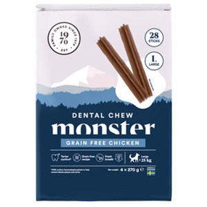 Dog Dental Chew Grain Free Chicken - Large 28-pack produkt bild