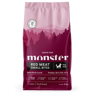 Dog Grain Free Adult Red Meat Small Bites - 12 kg produkt bild
