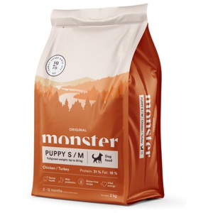 Dog Original Puppy small/medium Chicken & Turkey - 2 kg produkt bild