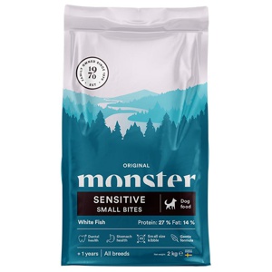 Dog Original Sensitive White Fish Small Bites hundfoder - 12 kg produkt bild