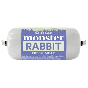 Dog Sausage Rabbit Hundfoder - 80 g produkt bild