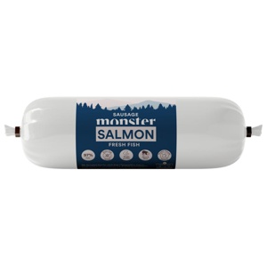Dog Sausage Salmon Hundfoder - 12 x 400 g produkt bild
