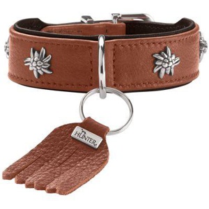 Dog Sport HUNTER Hundehalsband münchen cognac XXS-XS Produktbild
