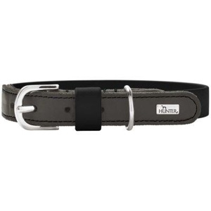 Dog Sport HUNTER Hundehalsband wolmar biothane x leder braun S Produktbild