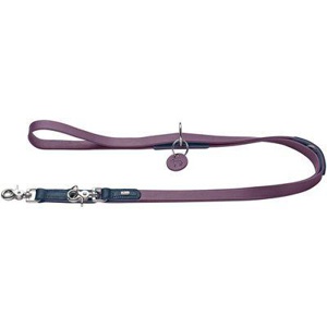 Dog Sport HUNTER verstellbare Hundeführleine lemvig lila 1,5 cm Produktbild