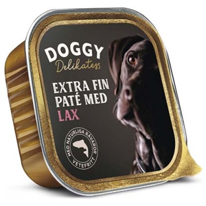 Delikatess Extra Fin Paté till Hund med Laxsmak - 11 st x 150 g produkt bild