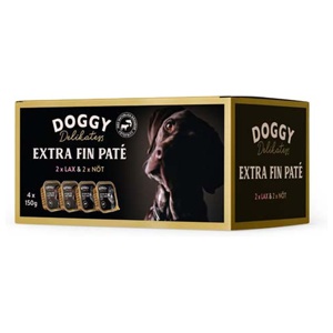 Delikatess Paté Lax & Nöt Våtfoder 4x150g produkt bild