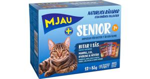 Doggy Mjau Pouch Multibox Senior 12x85 g produkt bild