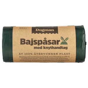 Dogman Bajspåsar återv., 60 st produkt bild