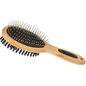 Dogman Borste 2-i-1 Bamboo M produkt bild