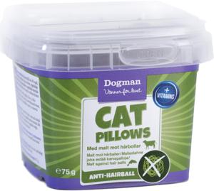 Dogman Cat Pillows Anti-hårboll 75 g produkt bild