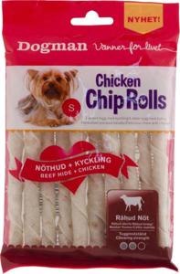 Dogman Chicken Chip Roll med Kyckling, 10 st produkt bild