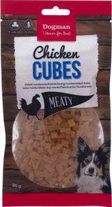 Dogman Chicken Cubes, 80 g produkt bild