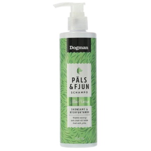 Dogman Fur & Fjun Hundesjampo Aloe vera, 250 ml produktbilde