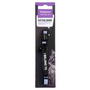 Dogman Katthalsband Stripe Svart produkt bild