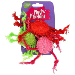 Dogman Kattleksak Spindlar 3-pack produkt bild