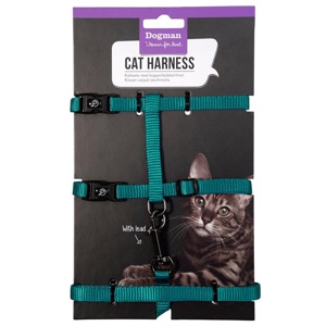 Dogman Kattsele-set Findus Turkos produkt bild