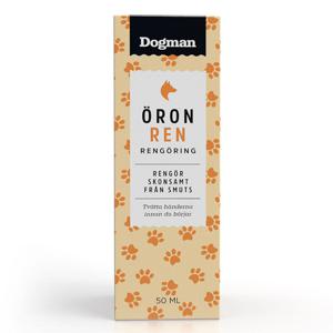 Dogman Öronrengöring Öronrengöring för hund 50 ml produkt bild