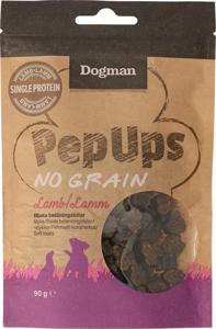 Dogman Pep Ups No Grain Lamm 90 g produkt bild