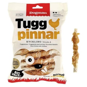Dogman Tuggpinnar med kyckling 30-pack produkt bild