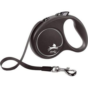 Flexi Black Design S band 5 m 15 kg sort produkt bild