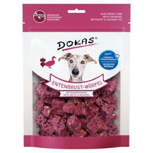 Dokas Entenbrust Würfel mit Kichererbsen, Rote Beete & Kokosöl 150 g Produktbild