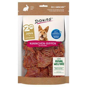Dokas Kaninchen Rippen getrocknet 100 g Produktbild