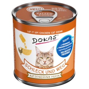 Dokas Schleck und Weg Katzendrink mit Huhn Produktbild